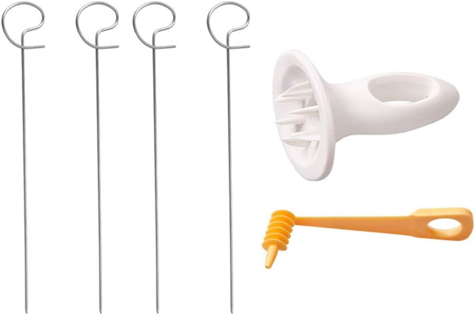 TakeGood.in's Stainless Steel and Plastic Manual Rotate Potato Twisted Cutter Spiral DIY Grater Tool for Perfect Spiral Cut Potatoes (As Shown)