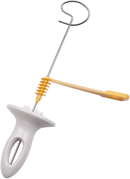 TakeGood.in's Stainless Steel and Plastic Manual Rotate Potato Twisted Cutter Spiral DIY Grater Tool for Perfect Spiral Cut Potatoes (As Shown)