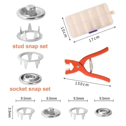 TakeGood.in's Button Plier with 100 buttons.