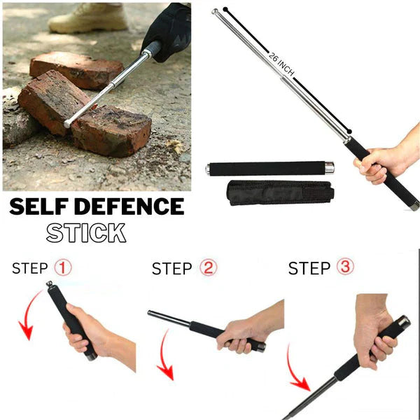 TakeGood.in's Multi-Function Self-Defense Stick